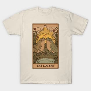 The Lovers - Frogs Tarot T-Shirt
